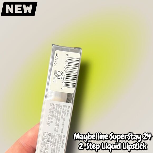 NEW Maybelline SuperStay 24 2-Step Liquid Lipstick – Shade 235 Loaded Latte - Picture 8 of 8